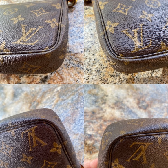 SOLD Louis Vuitton Monogram Pochette Accessoires SD1010 - Picture 12 of 14